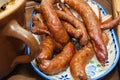 Traditional smoked sausages