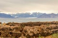 Traditional sod house, Pond Inlet, Baffin Island, Nunavut, Cananda Royalty Free Stock Photo