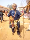 Traditional soldier guardian of the tradition