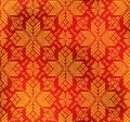 Traditional songket motif from Palembang Royalty Free Stock Photo