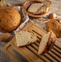 Traditional sourdough bread Royalty Free Stock Photo