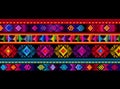 Traditional South America Peruvian pattern Royalty Free Stock Photo