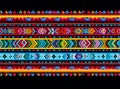 Traditional South America Peruvian pattern Royalty Free Stock Photo