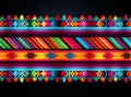 Traditional South America Peruvian pattern Royalty Free Stock Photo