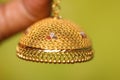 Traditional south Indian earrings Jhumka for festive occasion