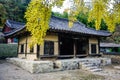 Traditional South Korean buildings. Former school building