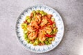 Stir fried Sato with shrimps paste