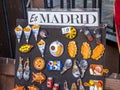 Traditional souvenir from the city of Madrid Royalty Free Stock Photo