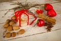 Traditional Spanish Christmas polvorones