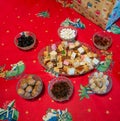 Traditional Spanish Christmas sweets Royalty Free Stock Photo