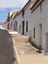 Traditional street in Magacela, Badajoz - Spain Royalty Free Stock Photo