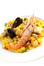 Traditional Spanish food Paella