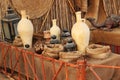 Traditional spices shop in exhibition