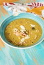 Finnish pea soup with smoked pork