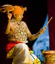 Traditional sri lankan dancer