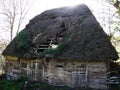 Traditional stable in Transilvania, Romania