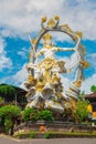 Traditional statue of the deity Arjuna Royalty Free Stock Photo