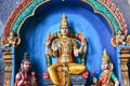 Traditional statues of Hindu God Royalty Free Stock Photo