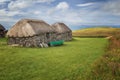 Traditional stone farmhouse at Skye Museum of Island Life, Isle of Skye, Scotland