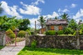 Traditional stone house at Ivana Island, Batanes Royalty Free Stock Photo