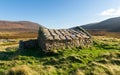 Traditional stone house, Rackwick bay, Orkney