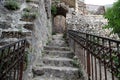 Traditional stone stairs at District of Kemaliye