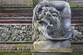 Traditional stone statues in Bali,Indonesia Royalty Free Stock Photo