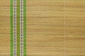 Traditional Straw Mat Royalty Free Stock Photo