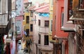 Traditional street and houses