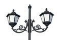 Traditional street lamp - isolated