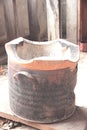 Traditional Strove at Thai Traditional Wood Mill Factory Royalty Free Stock Photo