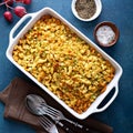 Traditional stuffing for Thanksgiving or Christmas Royalty Free Stock Photo
