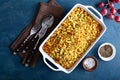 Traditional stuffing for Thanksgiving or Christmas Royalty Free Stock Photo
