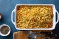 Traditional stuffing for Thanksgiving or Christmas Royalty Free Stock Photo