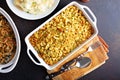 Traditional stuffing for Thanksgiving Royalty Free Stock Photo
