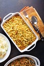 Traditional stuffing for Thanksgiving Royalty Free Stock Photo