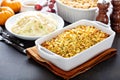 Traditional stuffing for Thanksgiving Royalty Free Stock Photo
