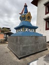 Traditional stupa in traditional sacred place - Mongolia,Gandan Khiid Buddhist Monastery Complex in Mongolia