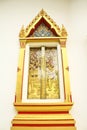 Traditional style church door Royalty Free Stock Photo