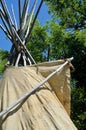 Traditional-style Plains Indian teepee