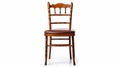 Traditional Style Wooden Dining Chair With Leather Seat