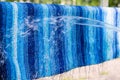 Traditional summer rug washing in Finland