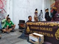Traditional Sundanese puppet show. Its call the Wayang Golek