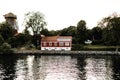 Traditional Swedish architecture in Stockholm, Sweden