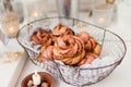 Traditional Swedish cardamom sweet buns