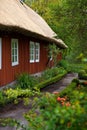 Traditional swedish house in Skansen.