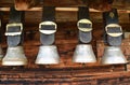 Traditional Swiss cowbells