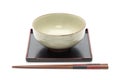 Traditional tableware of Japan Royalty Free Stock Photo