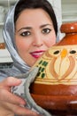 Traditional tajine dish