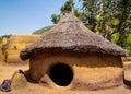 Traditional Tammari people village of Tamberma at Koutammakou, the Land of the Batammariba, Kara region, Togo